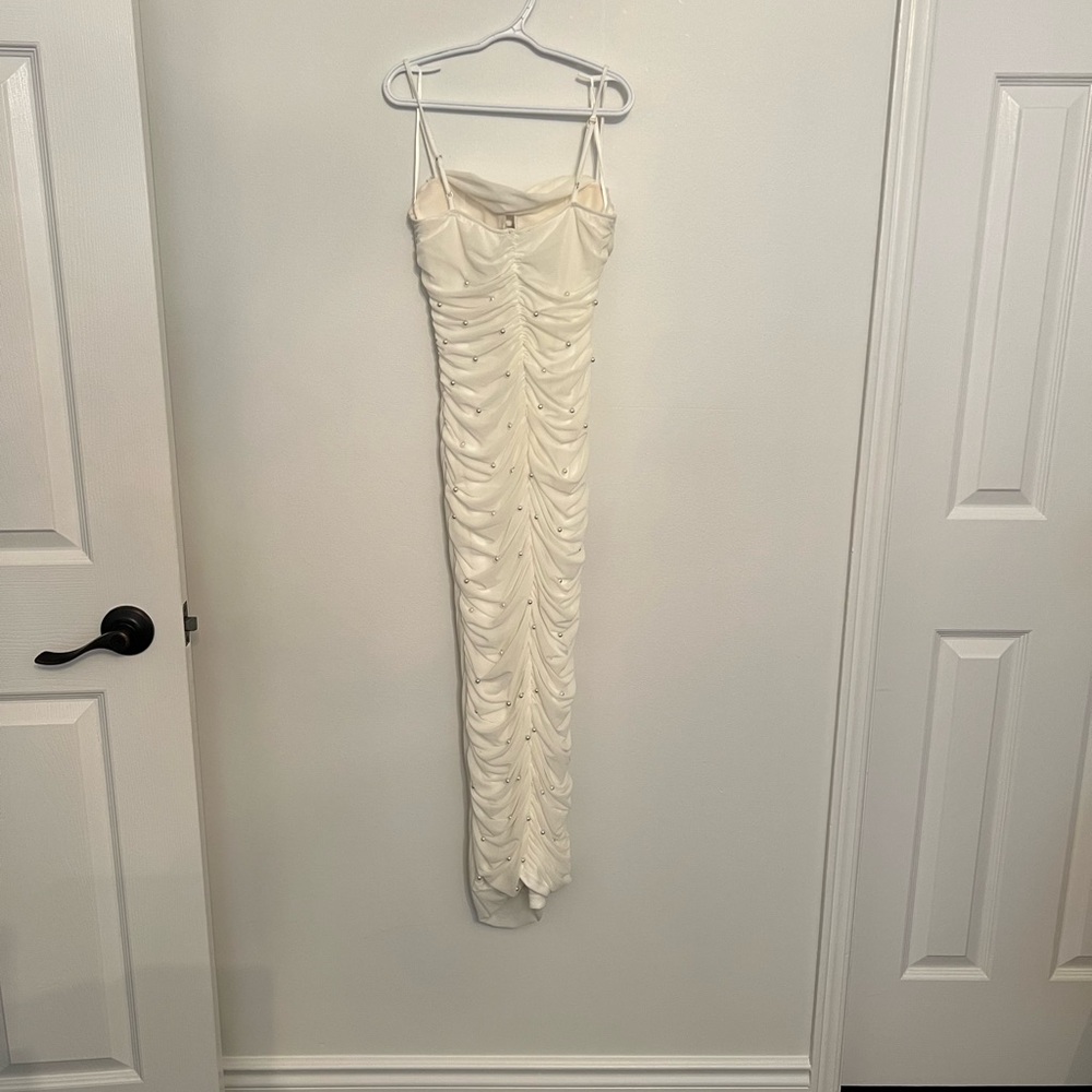 Streetwear Society Cream Maxi Dress
